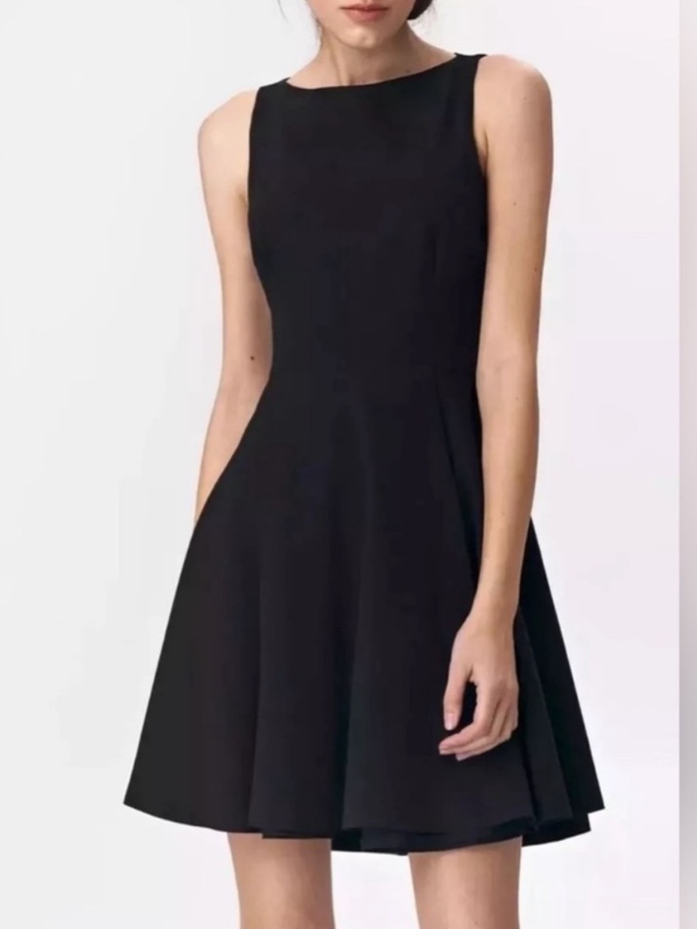Spanx Perfect Fit and Flare Dress in black Sz XLarge